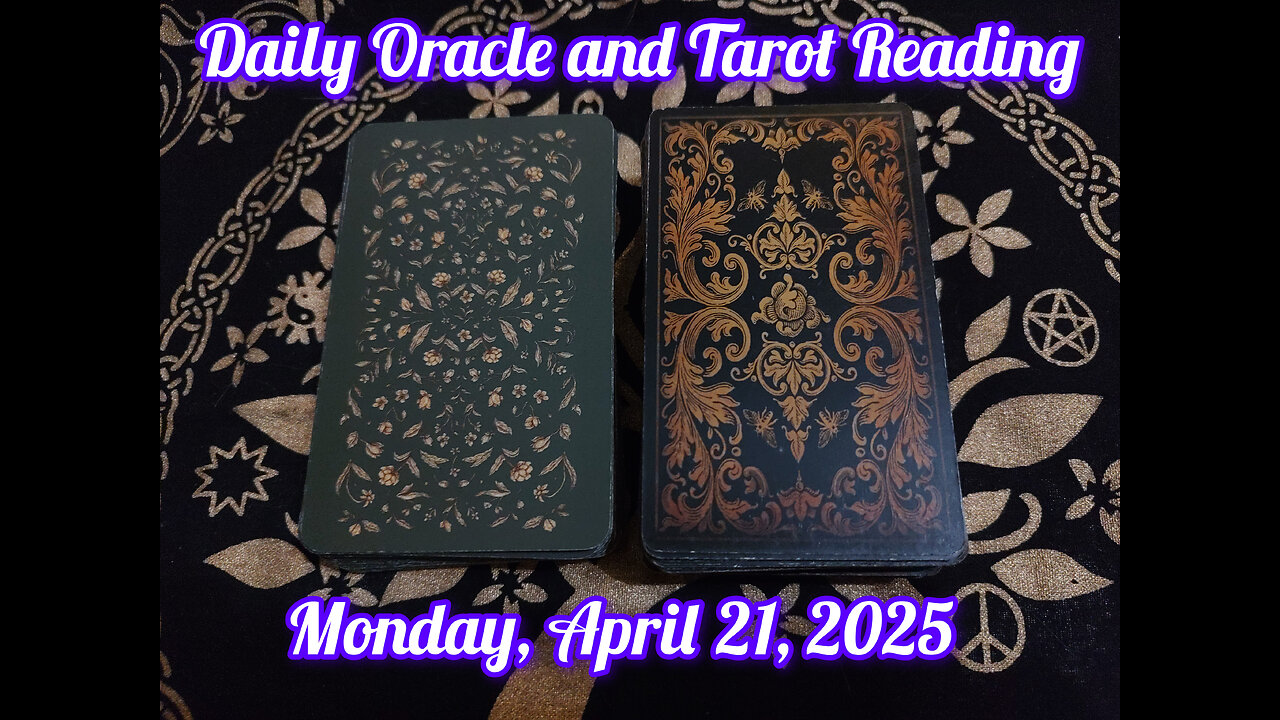 Daily Oracle and Tarot Reading: Monday, April 21, 2025