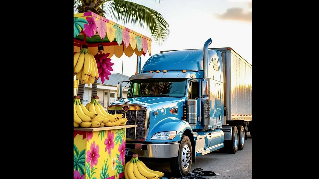 Illegal Immigrant Crashes Semi Truck Into My Banana Stand