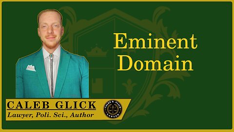🟢 Eminent Domain: Can Government TAKE Your property?! Freedom No More?! NJ Man Finds Out 🟢