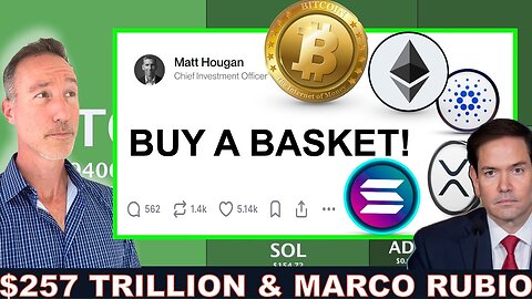 Investment Advisor: Buy a Basket of THESE 5 Cryptos. Marco Rubio A.I.