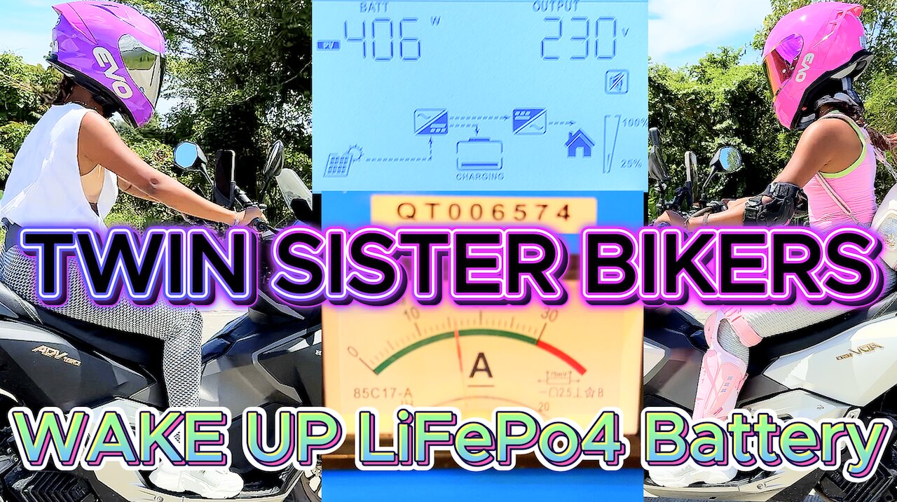 🇵🇭 HOW TO: Wake Up / Jump Start Sleeping BMS Battery Management System & LiFePo4 & Motorcycle Babes!