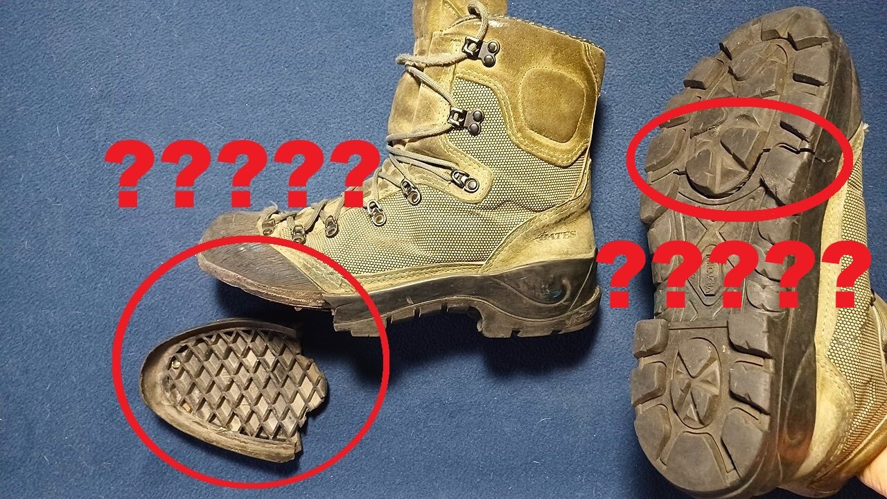 POST-MORTEM: GWOT Era Bates "Tora Bora" BOOTS, What happened to them? SHOW AND TELL [224] @DevinK⁩