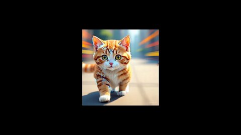 cat walking