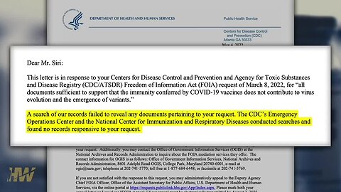 "CDC Unable to Substantiate COVID Vaccine Variant Assertion"