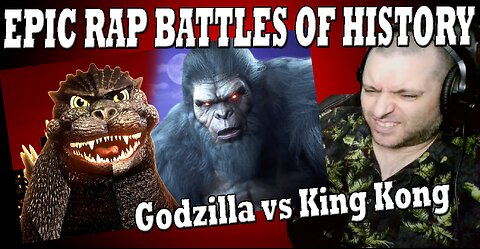 Godzilla vs King Kong | Epic Rap Battles | First Time Watching | Monster Bars Go Nuclear 🐵🦖