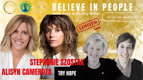 EP. 127: BELIEVE IN PEOPLE. Meet Alisyn Camerota & Stephanie Szostak