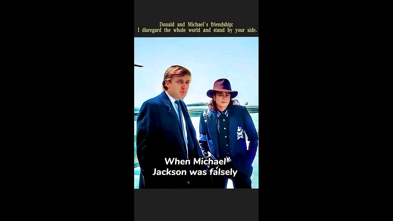 Trump Stands Up for Michael Jackson
