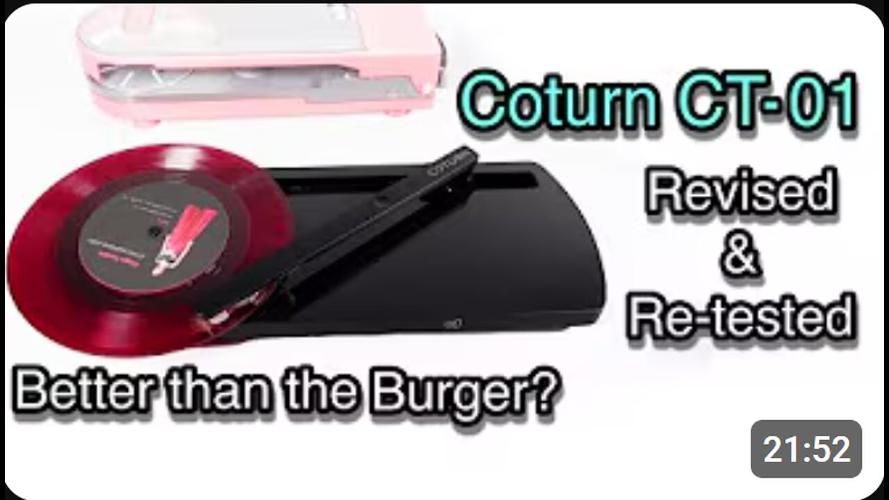 🎵💸 Revised Coturn CT-01 Portable Vinyl Player — Worth the Premium? (RE-UPLOADED!) 🔄✨