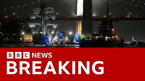 Mexican Navy Ship Crashes Into Brooklyn Bridge – 2 Dead, Dozens Injured