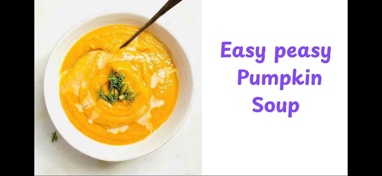 Easy Peasy Pumpkin Soup