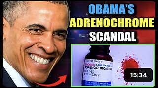 Obama Exposed as Major Adrenochrome Trafficker by Official Govt Documents