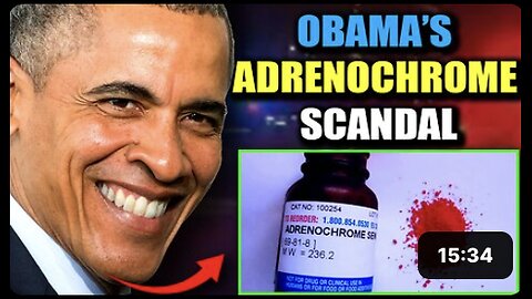 Obama Exposed as Major Adrenochrome Trafficker by Official Govt Documents