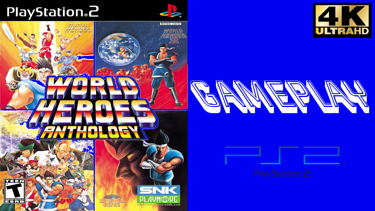 World Heroes Anthology - PlayStation 2 - Gameplay