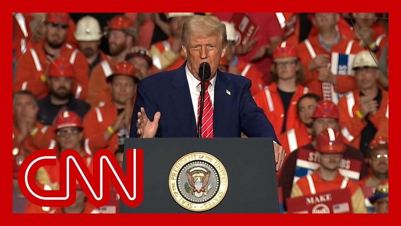 Trump announces steel tariffs are increasing to 50%