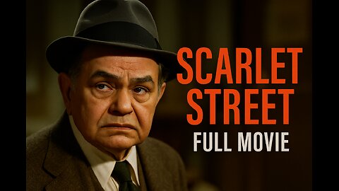 Scarlet Street (1945) 🎨 Edward G. Robinson’s Noir Masterpiece | Full Movie Restored HD