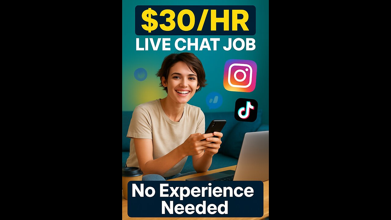 $30/Hour Live Chat Assistant Job – No Experience Needed! (Work From Anywhere)