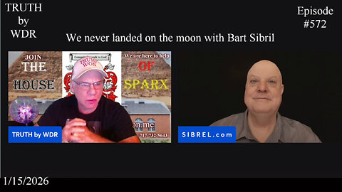 We never landed on the moon - with Bart Sibril - TRUTH by WDR - Ep. 572 - music video preview