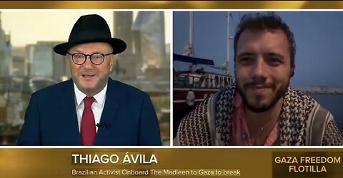 ship Madleen Thiago Ávila and his Freedom Flotilla matelots are determined to deliver supplies