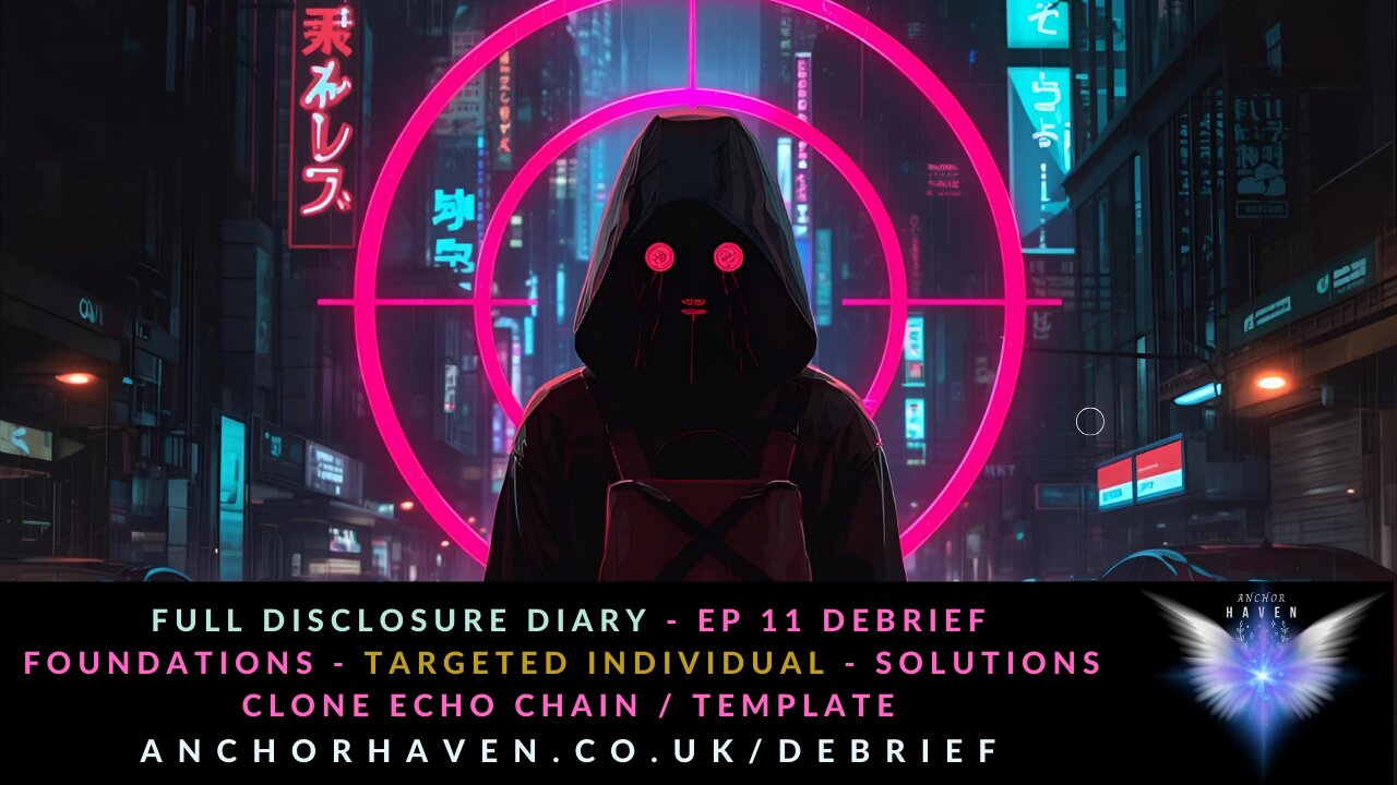 Anchorhaven Full Disclosure Diary EP11 Debrief Targeted Individual Echo Chain Clone Healing #MWP102
