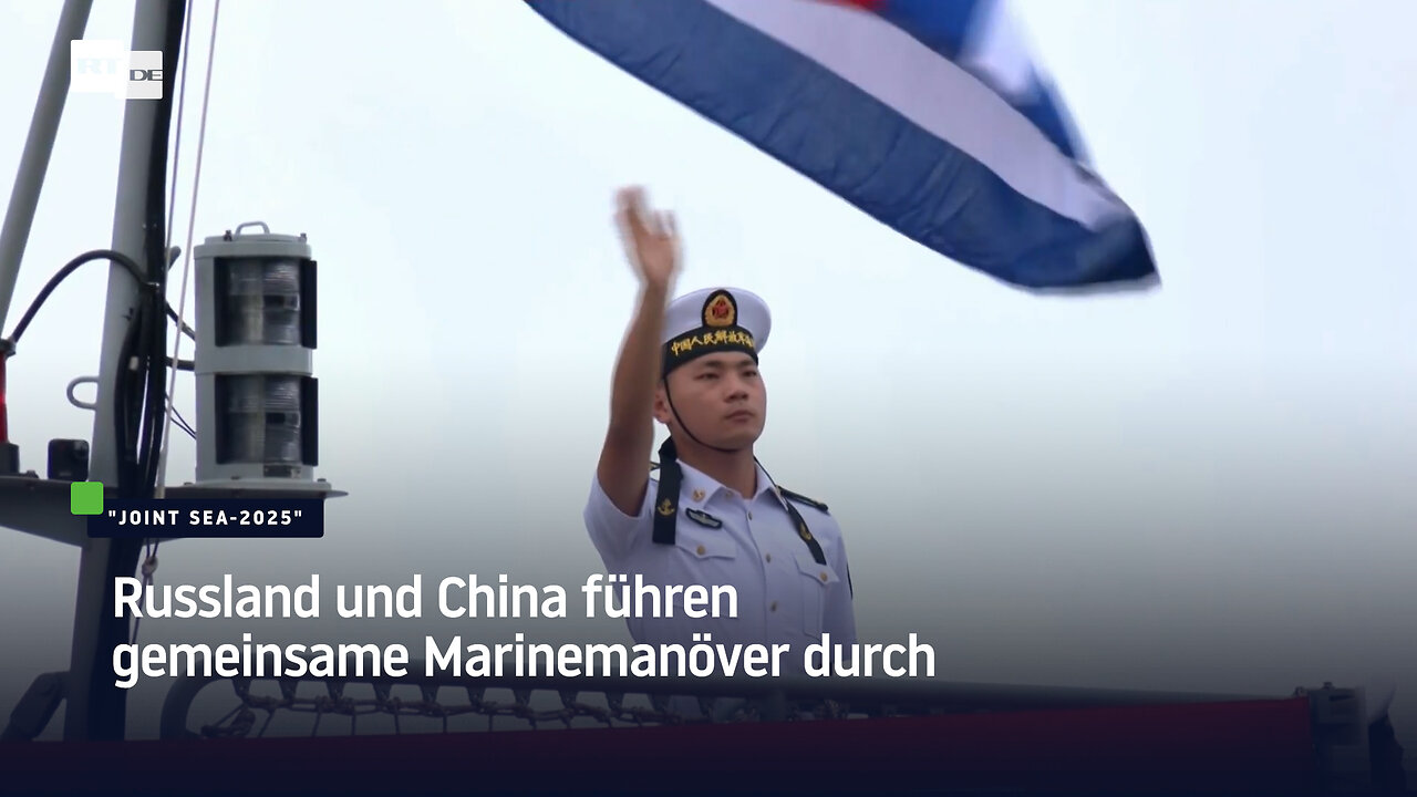 Russland und China führen Marinemanöver durch