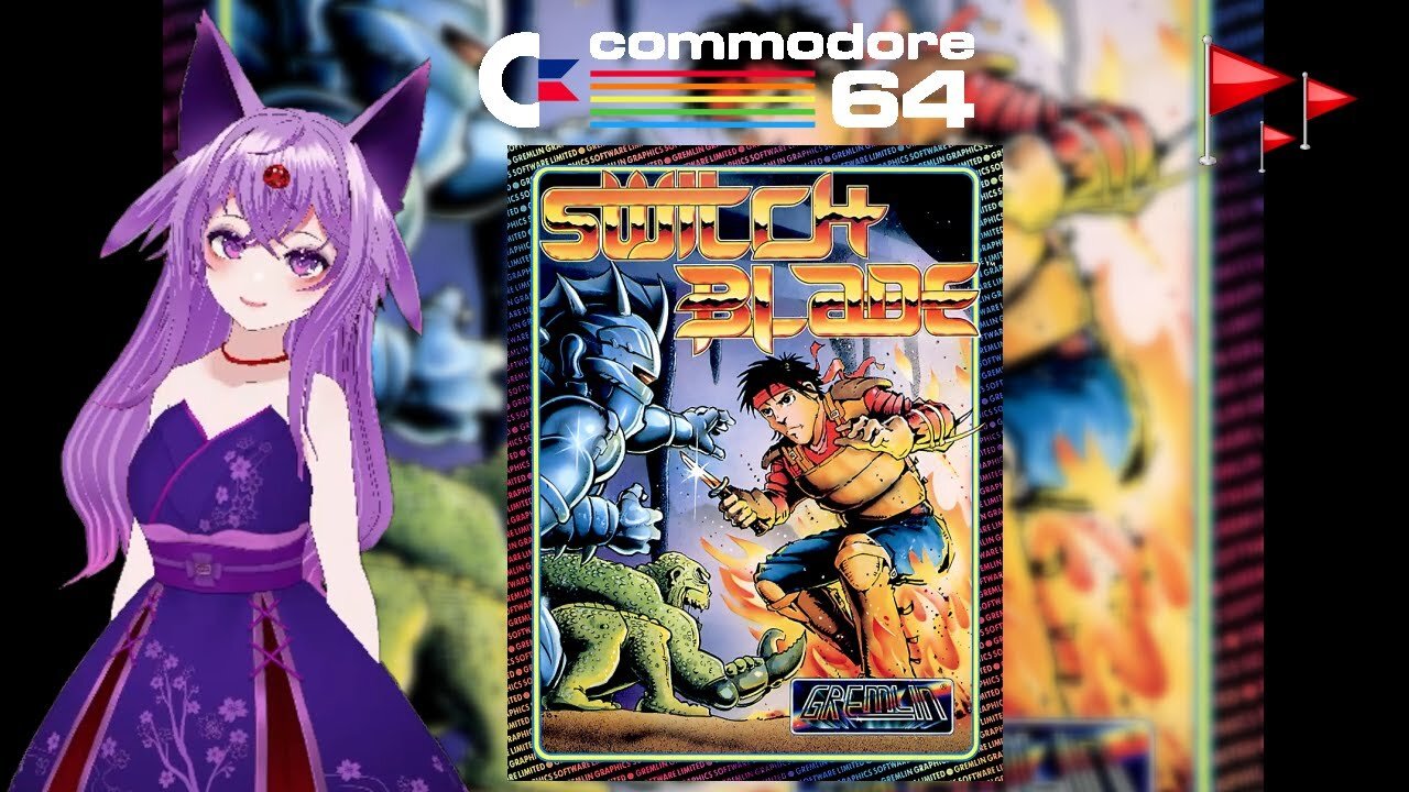 Jaime Redd Attempts : Switchblade : Commodore 64