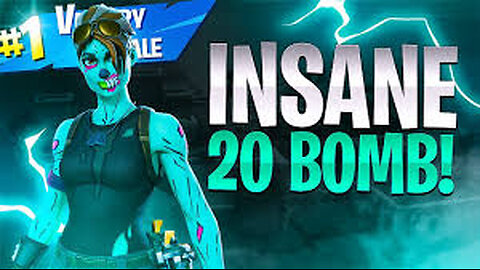 20 kills and wins on Fortnite insane