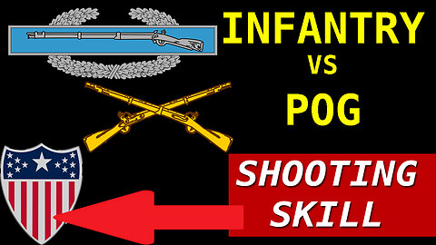 Combat Arms vs POGs: Military Marksmanship Skills Compared