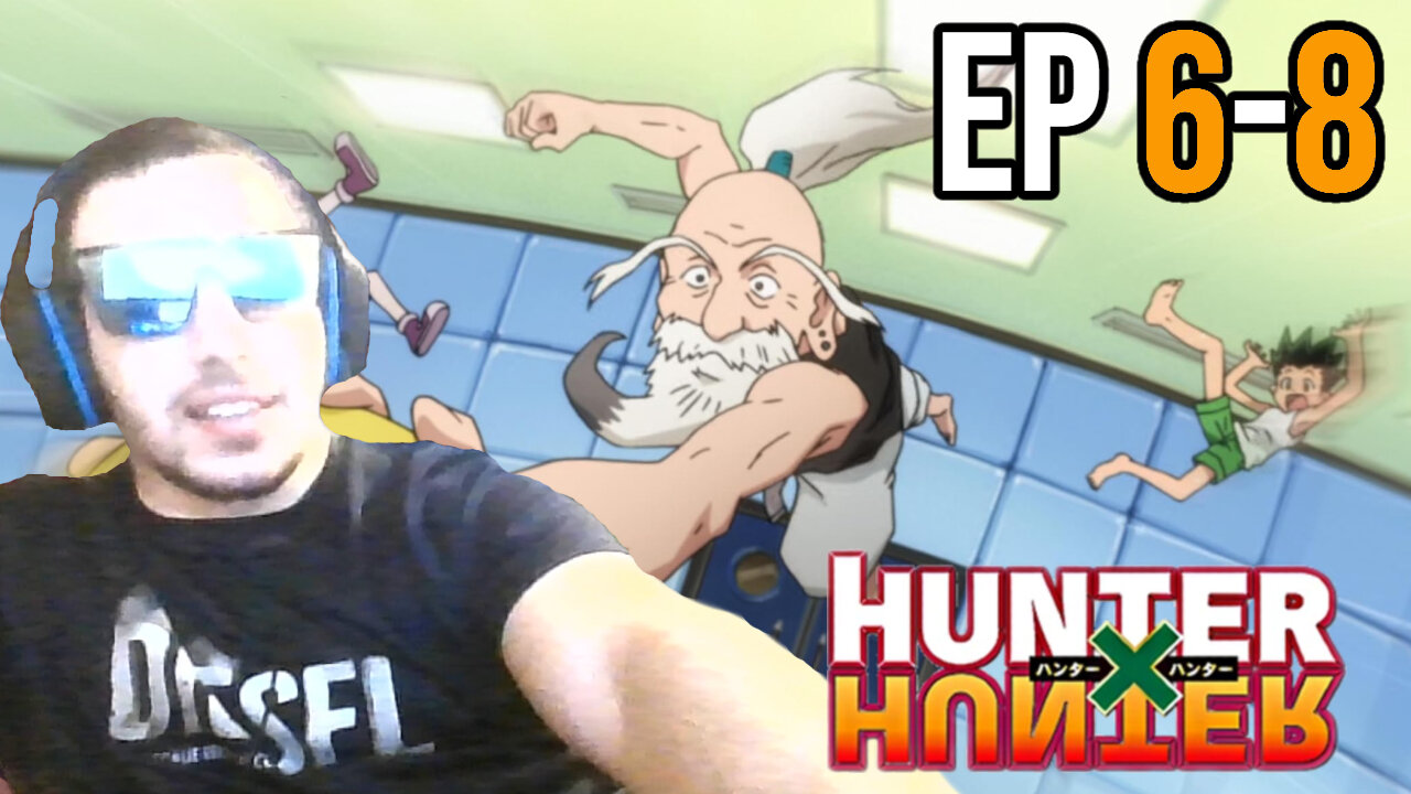 Old Wu-Shangs are always goated | Hunter x Hunter Episodes 6, 7 & 8 (FIRST TIME REACTION)