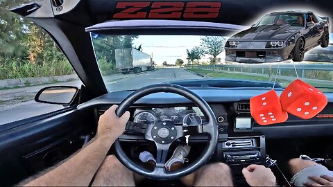 LOUD 450WHP Cammed LS Swapped 3rd Gen Z28 (POV) - RAW HARD PULLS (no yapping)