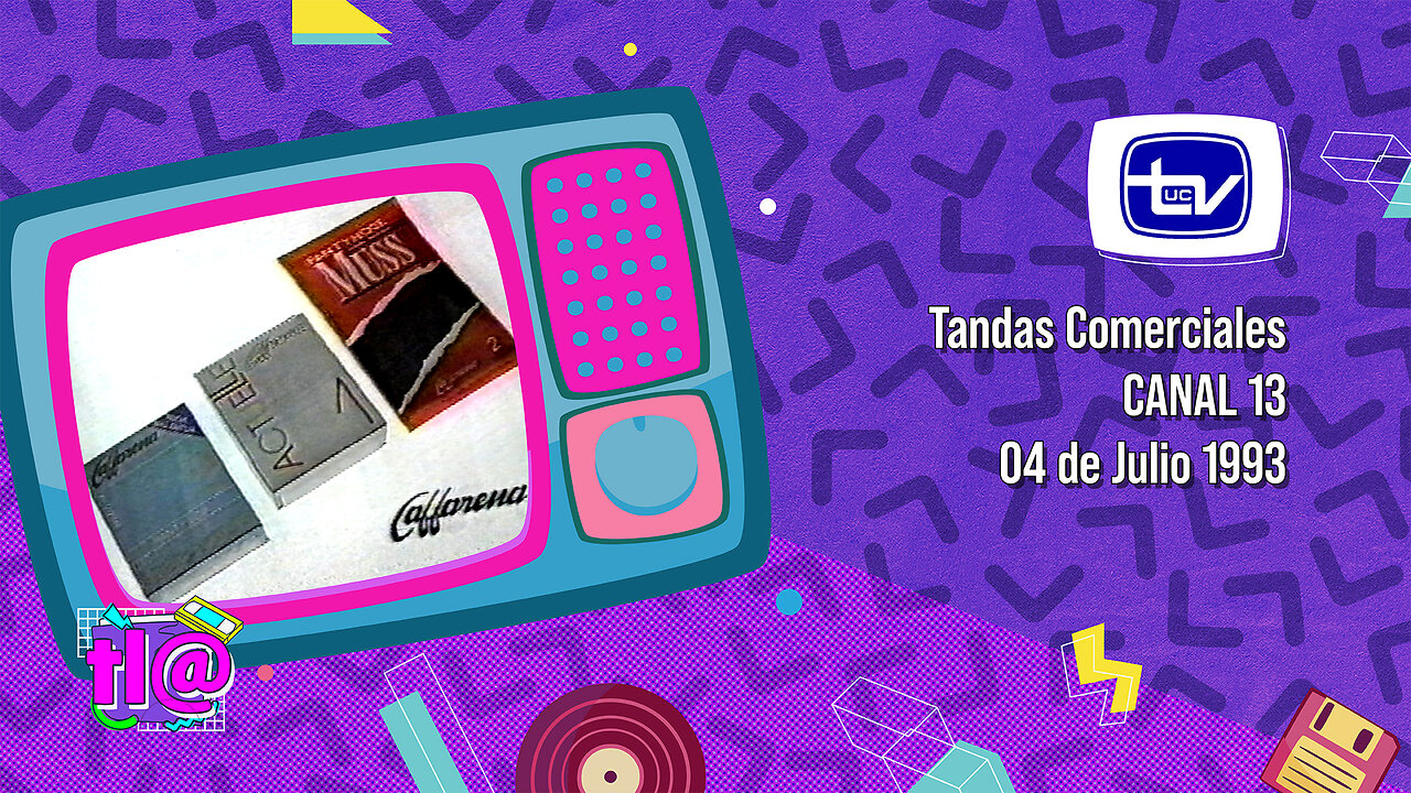 Tandas Comerciales Canal 13 (04 de Julio 1993)