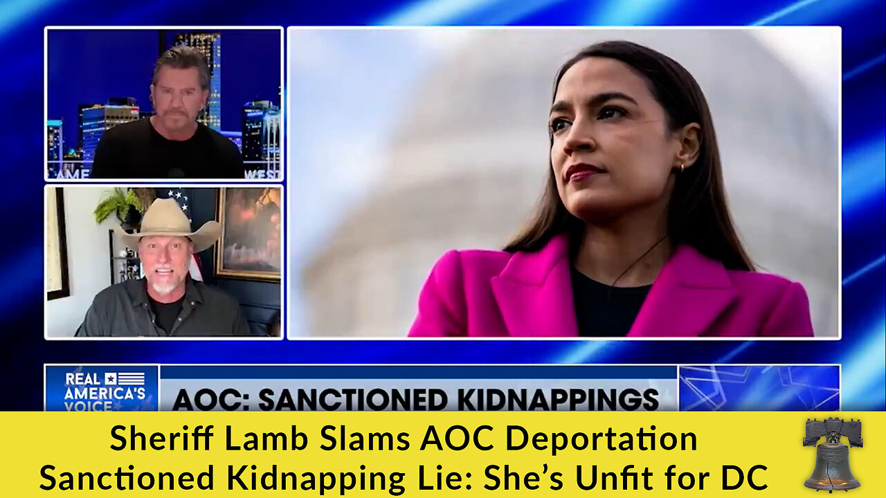 Sheriff Lamb Slams AOC Deportation Sanctioned Kidnapping Lie: She’s Unfit for DC