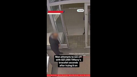 Man Tries To Flee With $27K Bracelet #japdmedia #PnDmart #japd