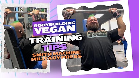 Using the Smith Machine Military Press | Train like the Pros