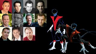 Animated Voice Comparison- Nightcrawler/Kurt Wagner (X-Men)