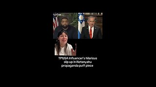 TPUSA Influencer Accidentally Blows Netanyahu’s Cover
