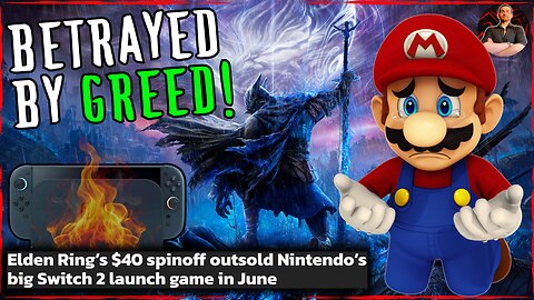 Nintendo Humbled By Elden Ring Spinoff as Mario Kart World Sales Slip!