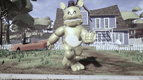 Trolling Fredbear in Hello Neighbor! | Hello Neighbor Mods 1