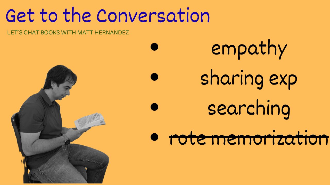 Get to the Conversation: Story & Context