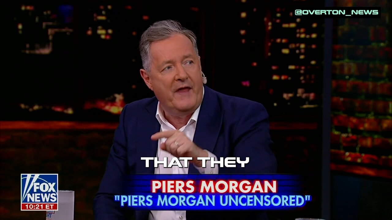 Piers Morgan destroys the Democrat liars.