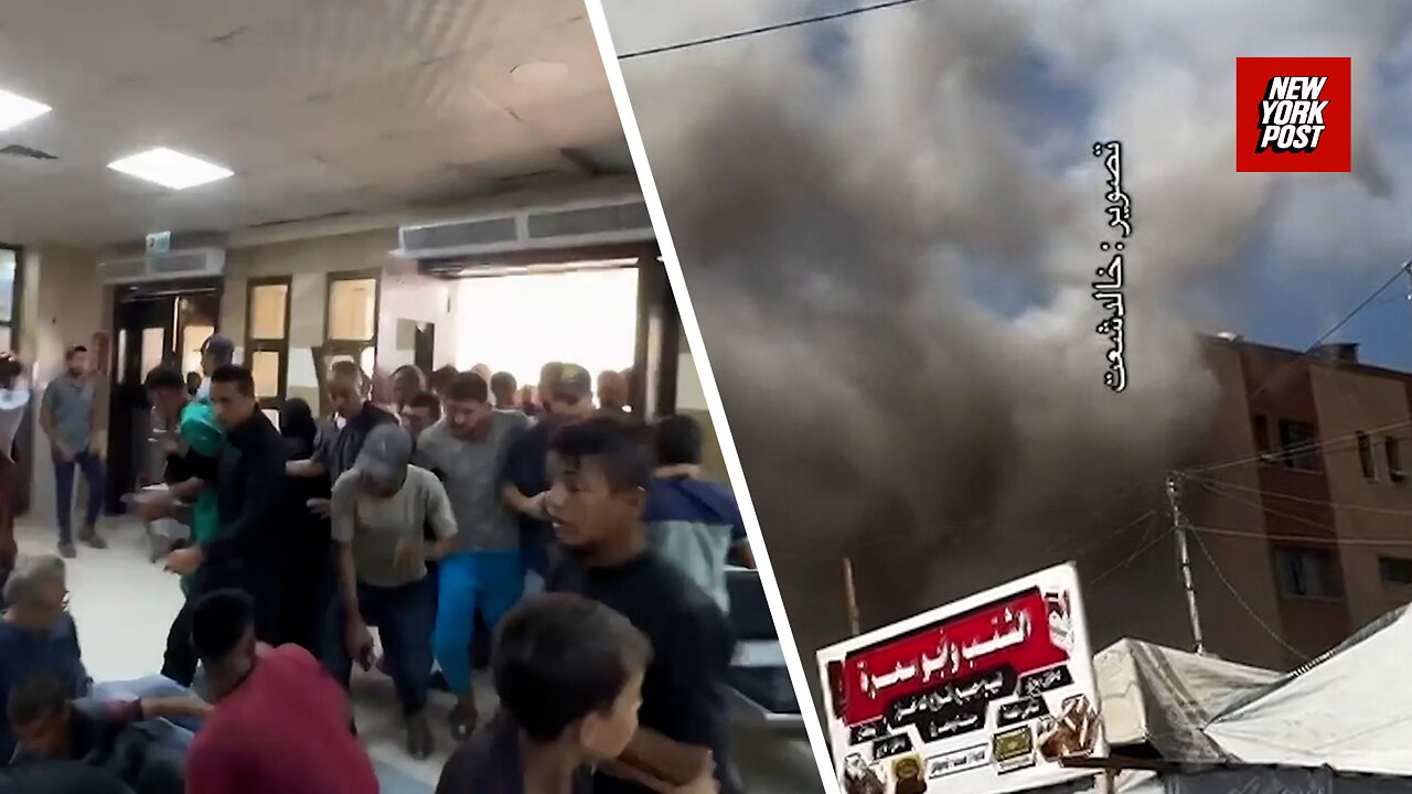 Deadly strike on Gaza's Nassar hospital caught on live TV broadcast