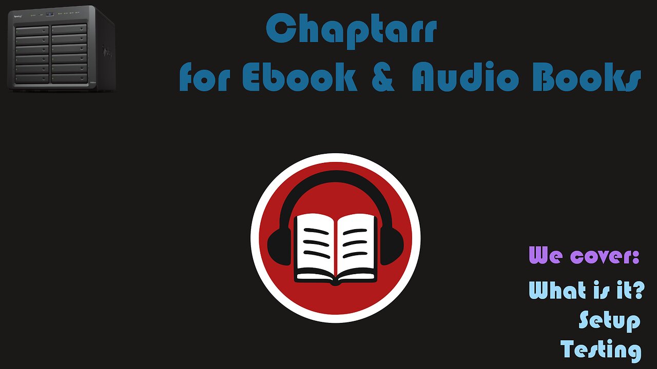 Chaptarr - An Arr for Ebooks and Audiobooks [Video Request]