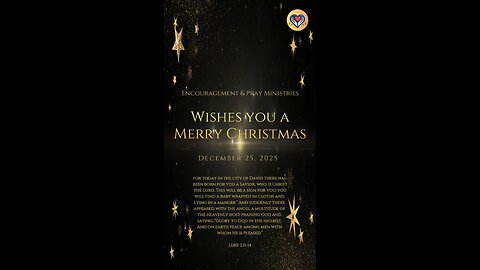 2025 Christmas Message