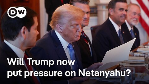Retired Israeli officials urge Trump to pressure Netanyahu to end war in Gaza | DW News