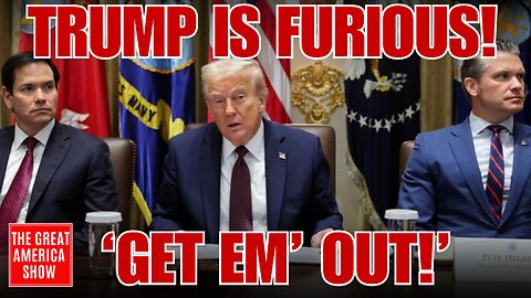 TRUMP issues MASSIVE Warning! 'We’re Taking Those Son of a B****** Out!”