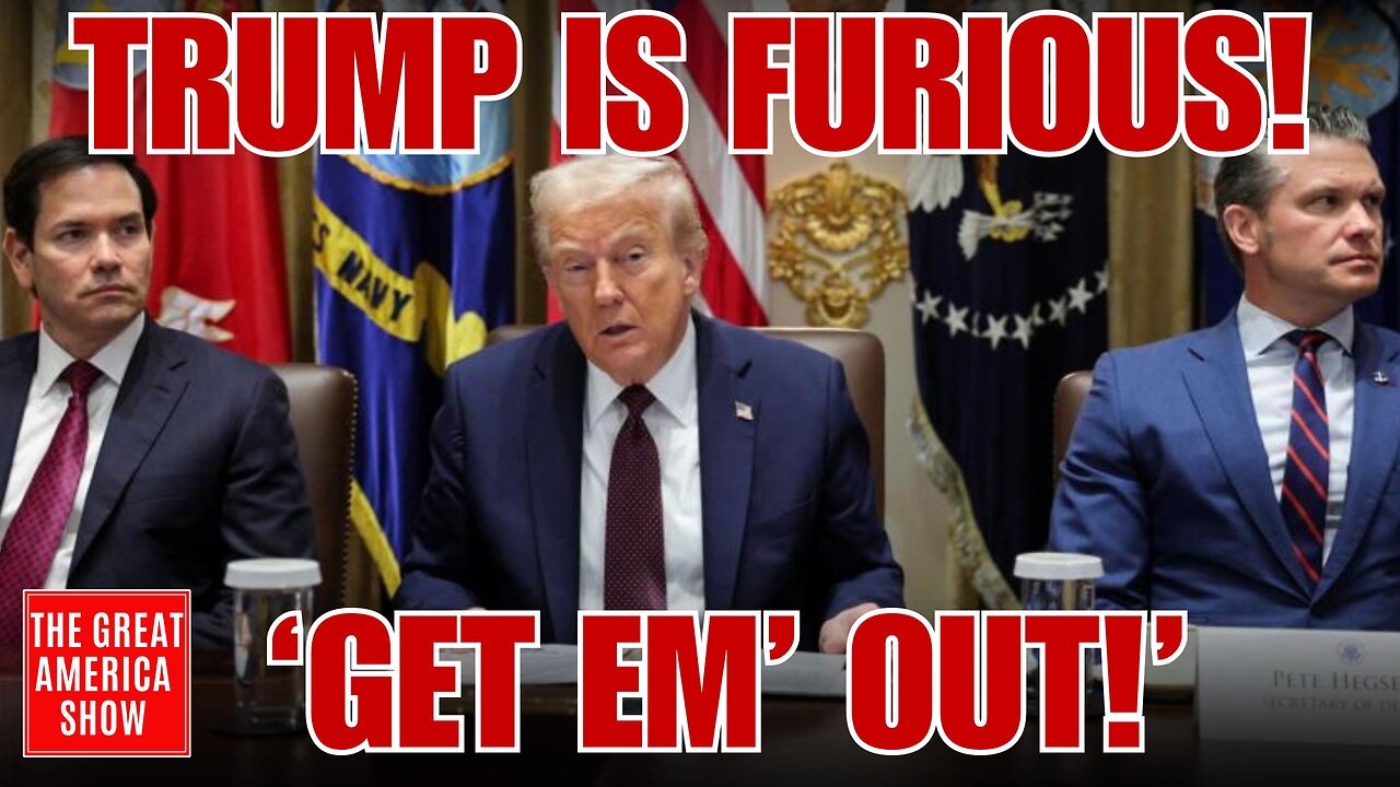 TRUMP issues MASSIVE Warning! 'We’re Taking Those Son of a B****** Out!”