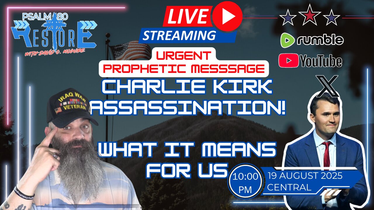 URGENT PROPHETIC MESSAGE | Charlie Kirk's Assassination and What It Means For Us | Ep 56