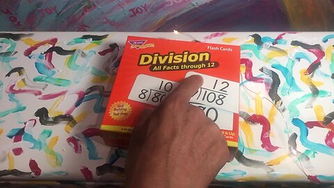 Division All Facts Flash Cards - Review