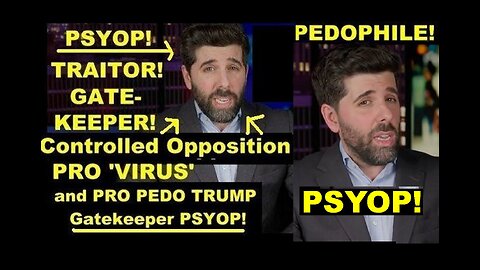 Controlled Opp PRO 'Virus' Pedo TRUMP Psyop 'The People's Voice' in Plain Sight!
