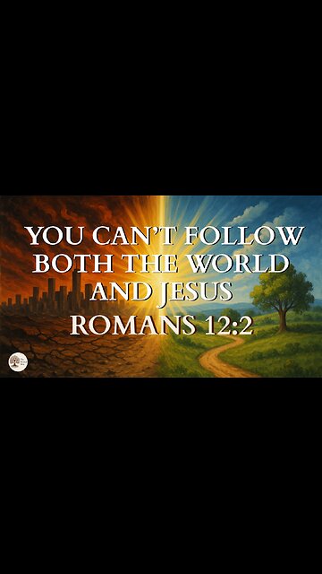 You Can’t Follow Both The World and Jesus | Romans 12:2