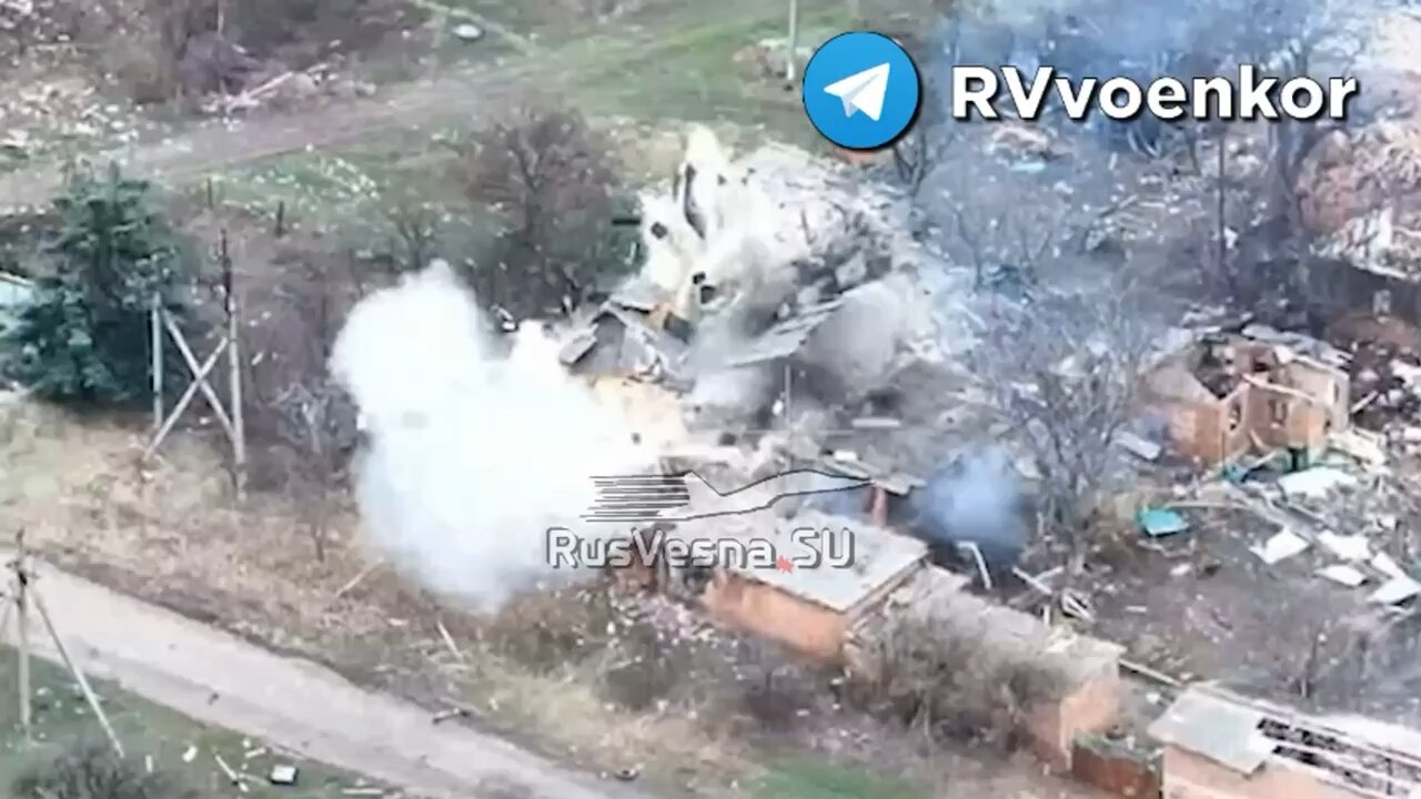 Russian Drone Operators of the 20th & 68th Regiments Destroy Ukrainian Positions in Rozovka